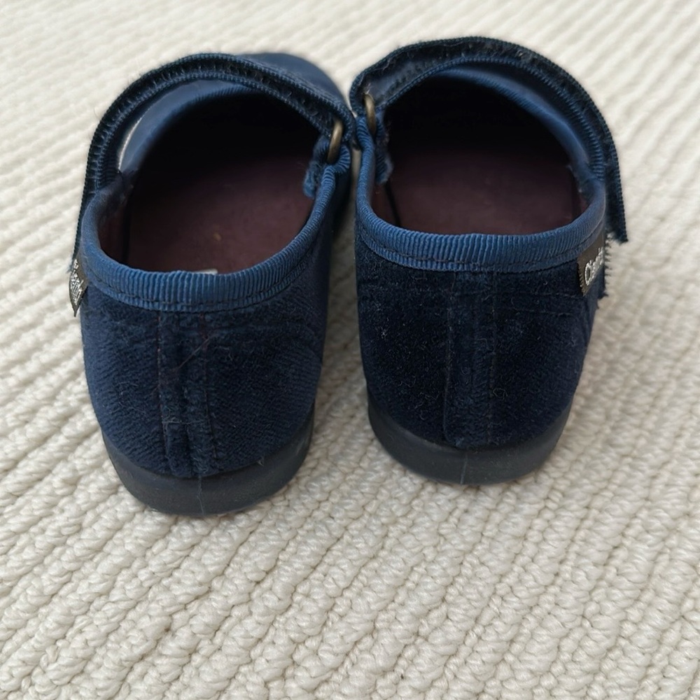Cienta Girls Navy Blue Mary Jane Shoes - Picture 3 of 4